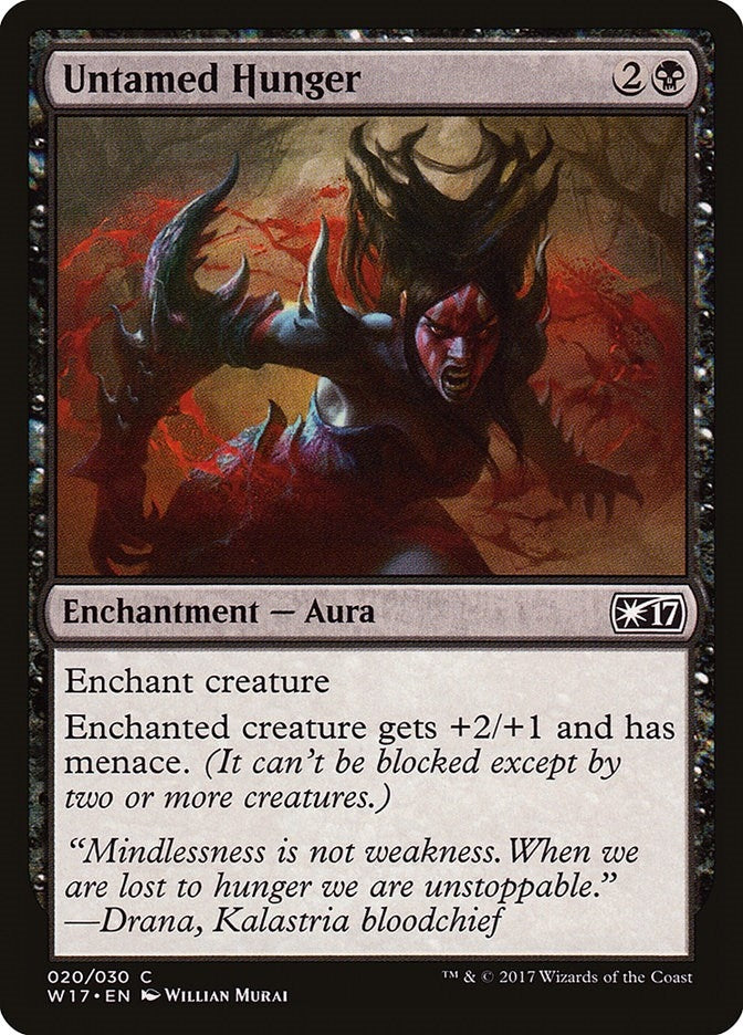 Image for Untamed Hunger (20) [Welcome Deck 2017] - Magic: The Gathering