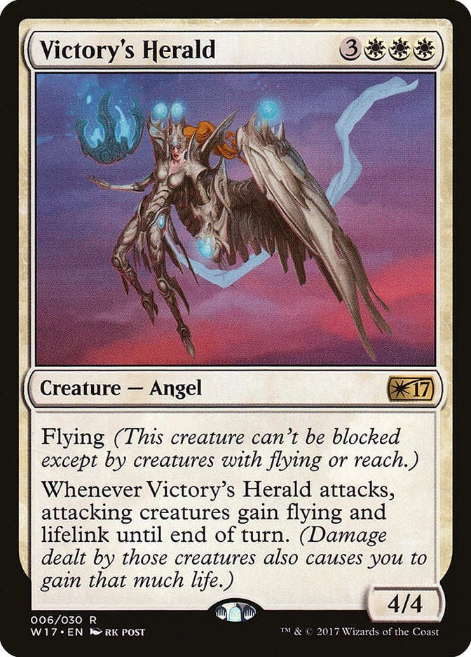 Image for Victory's Herald (6) [Welcome Deck 2017] - Magic: The Gathering