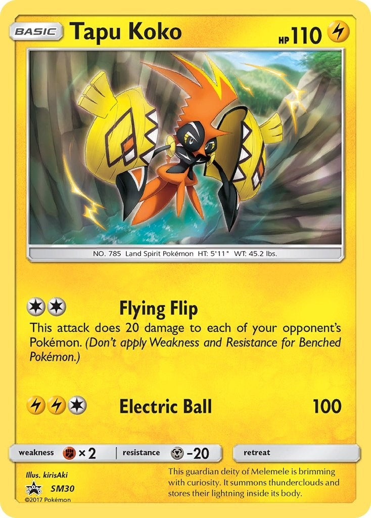 Image for Tapu Koko - SM30 (SM30) [SM Promos] - Pokemon