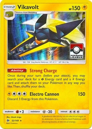 Image for Vikavolt - 52/149 (Pokemon League) (052/149) [League & Championship Cards] - Pokemon