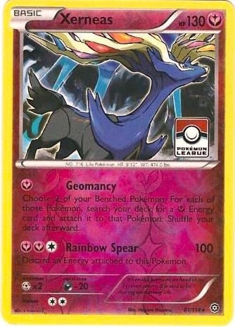 Image for Xerneas - 81/114 (Pokemon League) (081/114) [League & Championship Cards] - Pokemon