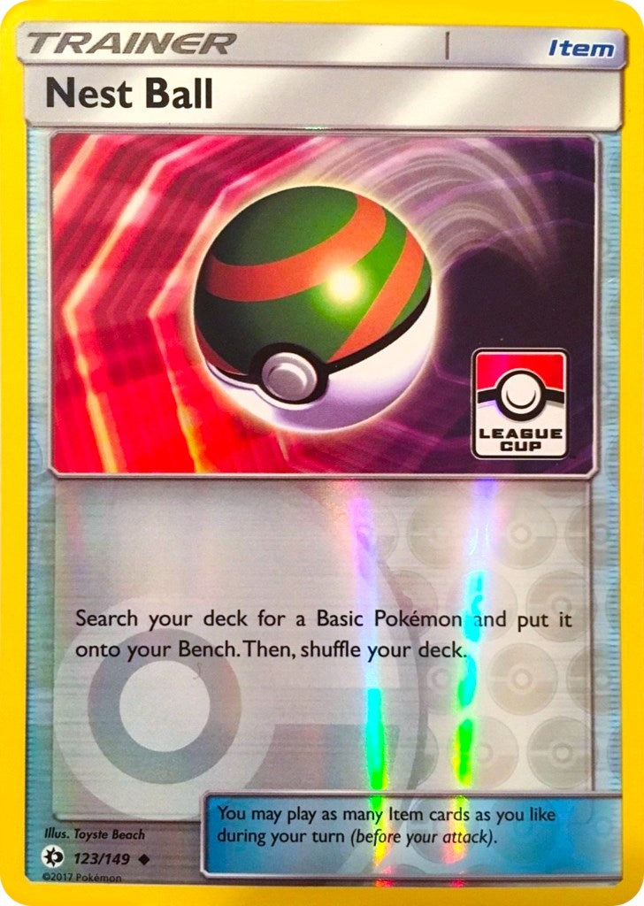 Image for Nest Ball - 123/149 (League Cup) (123/149) [League & Championship Cards] - Pokemon