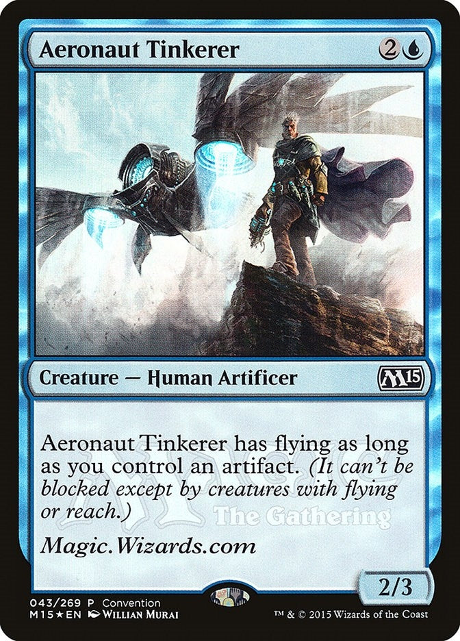 Image for Aeronaut Tinkerer (2015 Convention Promo) (43) [Media Promos] - Magic: The Gathering