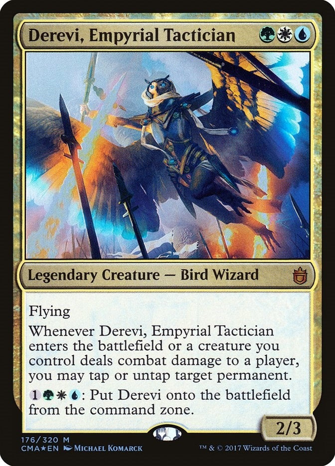 Image for Derevi, Empyrial Tactician (176) [Commander Anthology] - Magic: The Gathering