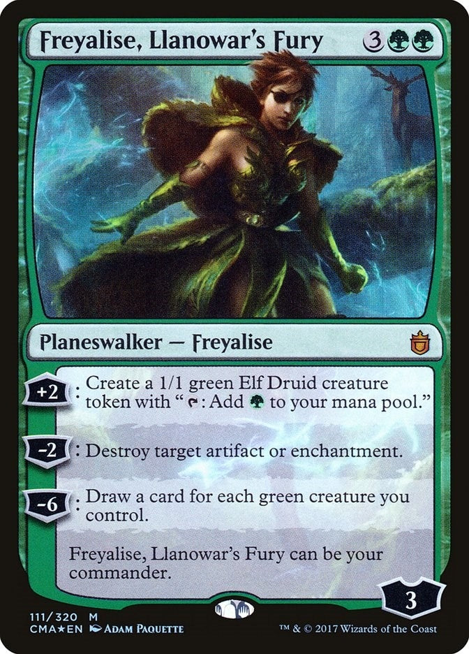 Image for Freyalise, Llanowar's Fury (111) [Commander Anthology] - Magic: The Gathering