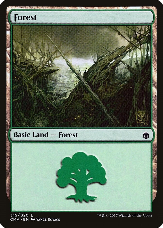 Image for Forest (315) (315) [Commander Anthology] - Magic: The Gathering