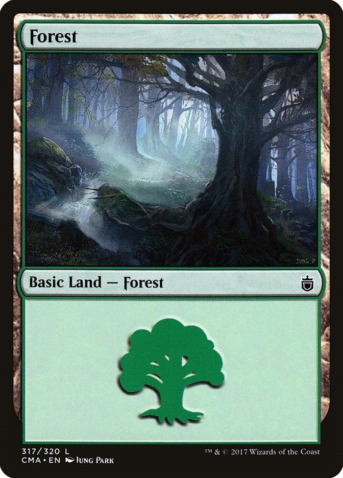 Image for Forest (317) (317) [Commander Anthology] - Magic: The Gathering