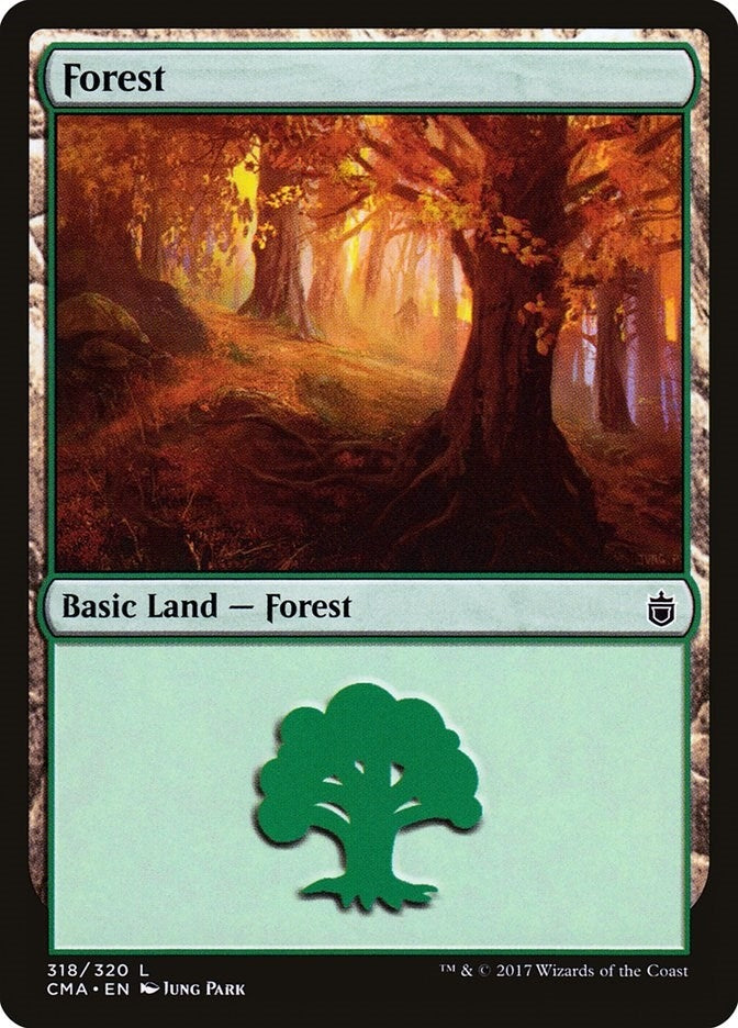 Image for Forest (318) (318) [Commander Anthology] - Magic: The Gathering