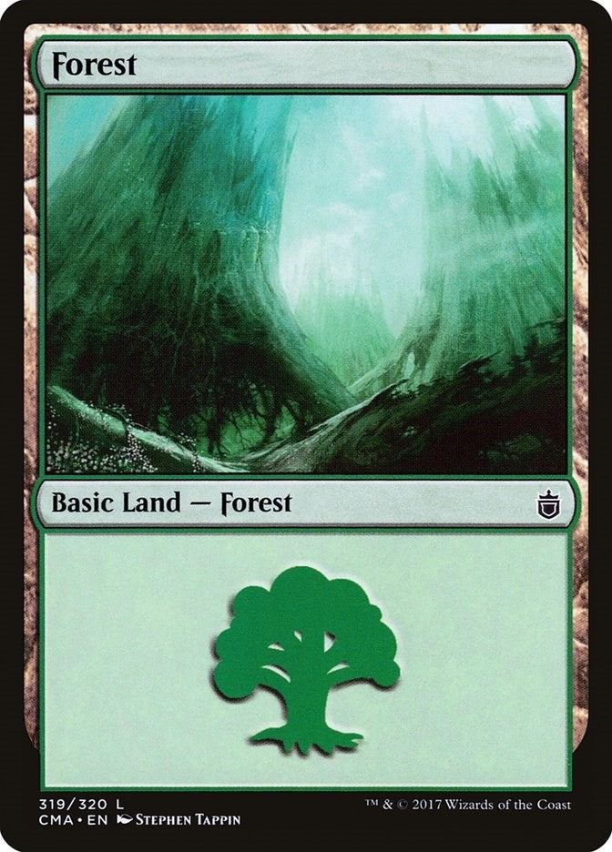 Image for Forest (319) (319) [Commander Anthology] - Magic: The Gathering