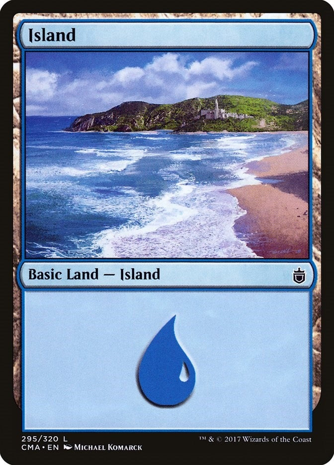 Image for Island (295) (295) [Commander Anthology] - Magic: The Gathering