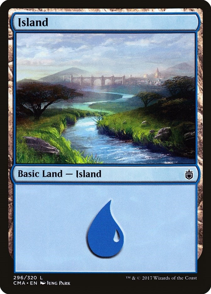 Image for Island (296) (296) [Commander Anthology] - Magic: The Gathering