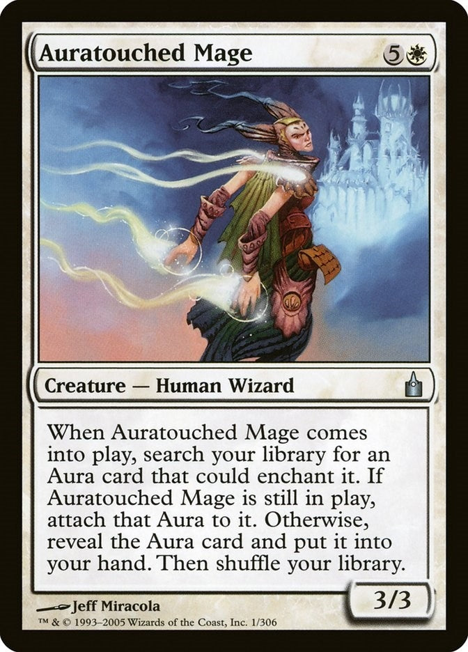 Image for Auratouched Mage (1) [Ravnica: City of Guilds] - Magic: The Gathering