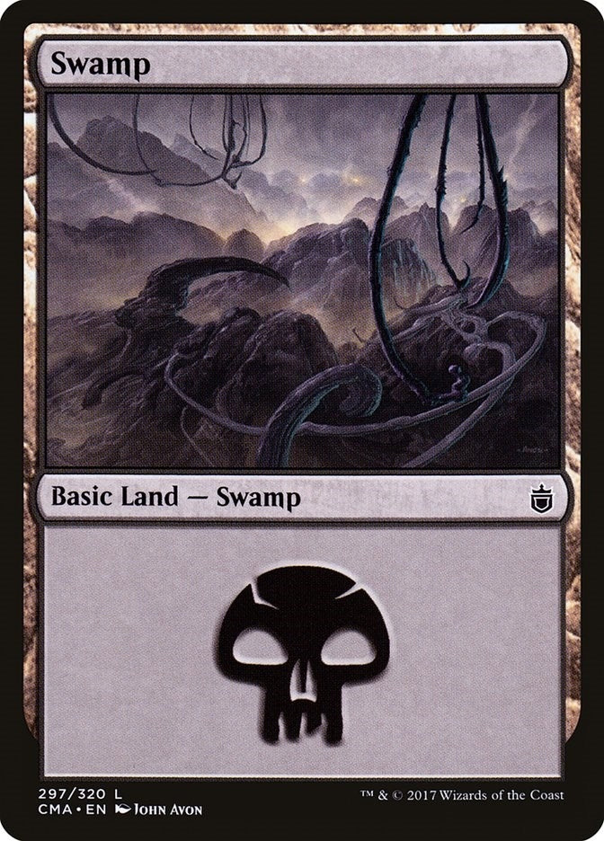 Image for Swamp (297) (297) [Commander Anthology] - Magic: The Gathering