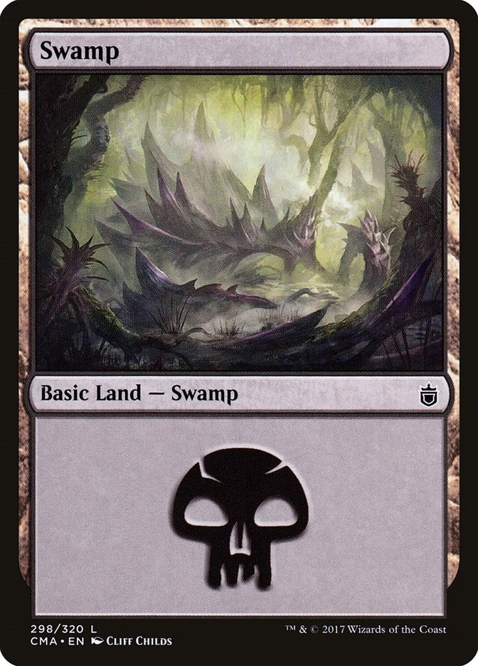 Image for Swamp (298) (298) [Commander Anthology] - Magic: The Gathering