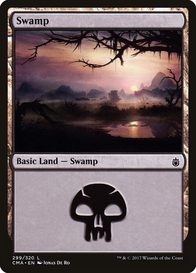 Image for Swamp (299) (299) [Commander Anthology] - Magic: The Gathering