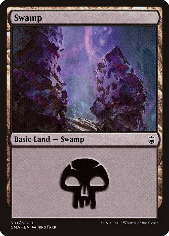Image for Swamp (301) (301) [Commander Anthology] - Magic: The Gathering