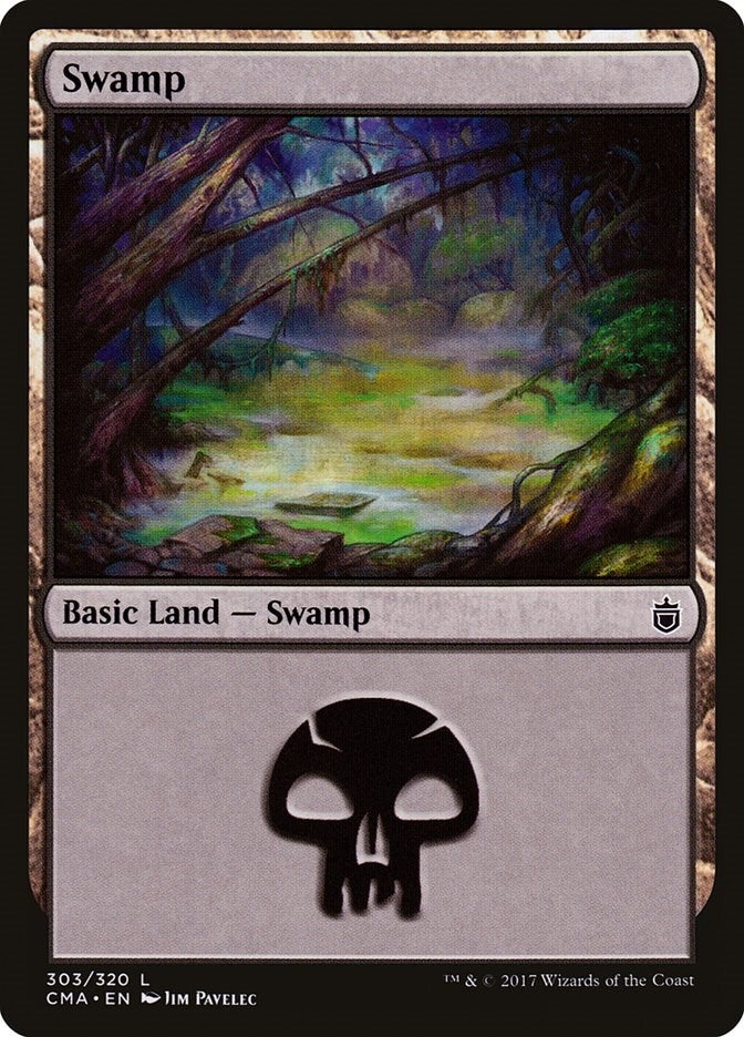 Image for Swamp (303) (303) [Commander Anthology] - Magic: The Gathering