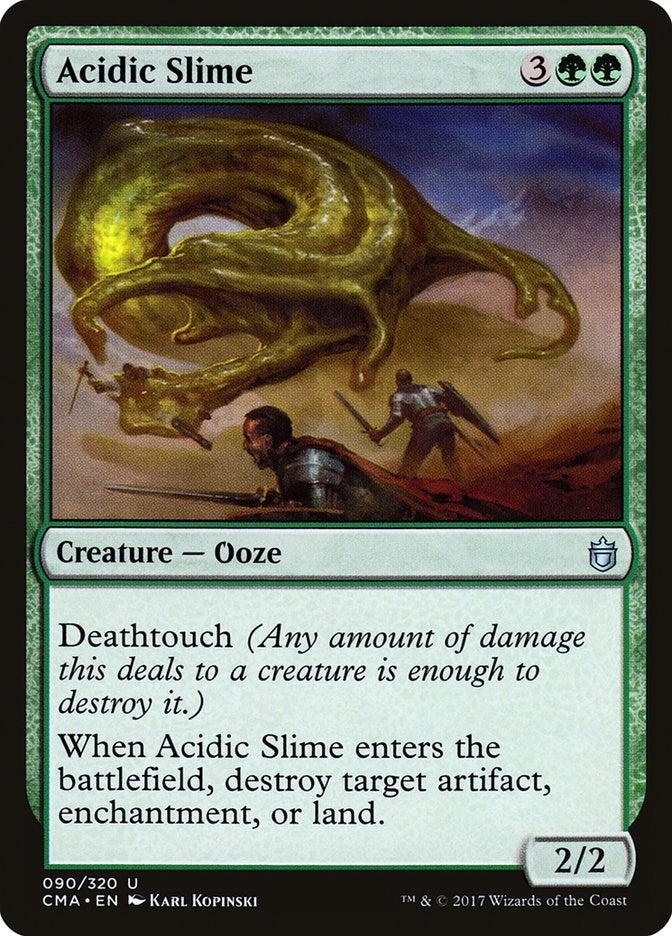 Image for Acidic Slime (90) [Commander Anthology] - Magic: The Gathering