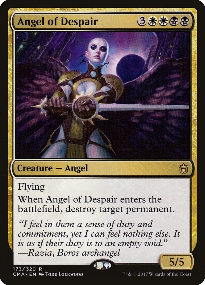Image for Angel of Despair (173) [Commander Anthology] - Magic: The Gathering