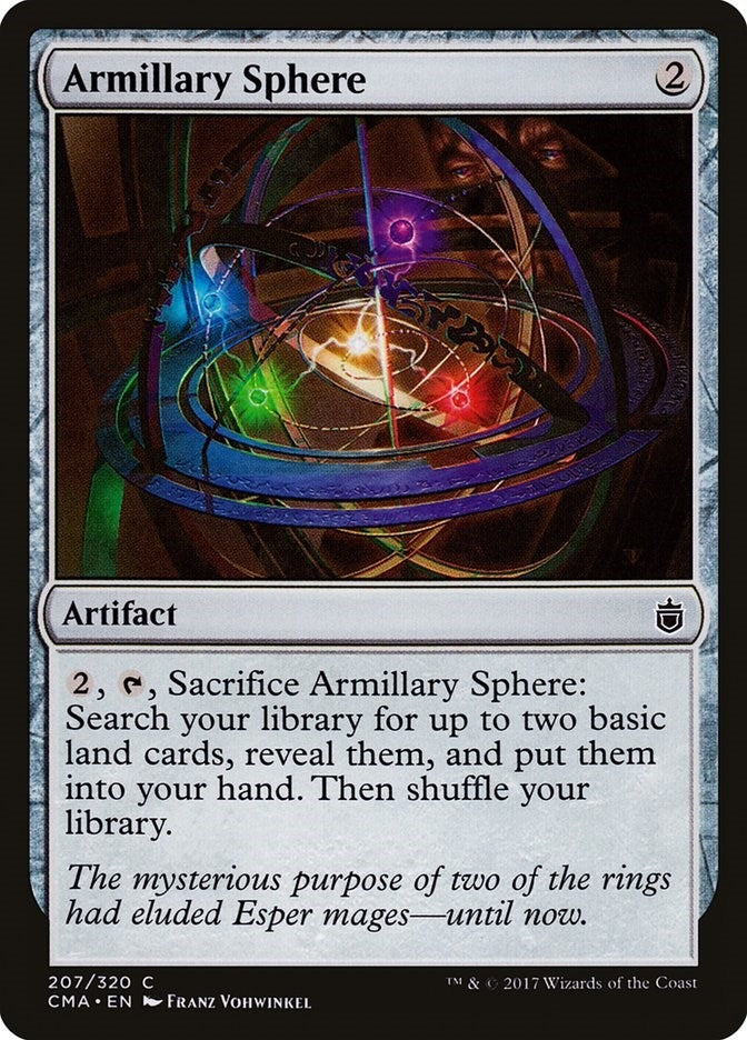 Image for Armillary Sphere (207) [Commander Anthology] - Magic: The Gathering