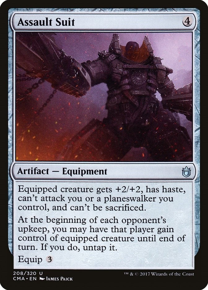 Image for Assault Suit (208) [Commander Anthology] - Magic: The Gathering
