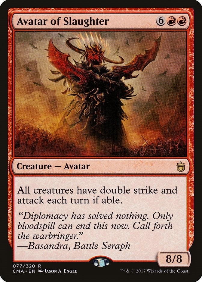 Image for Avatar of Slaughter (77) [Commander Anthology] - Magic: The Gathering