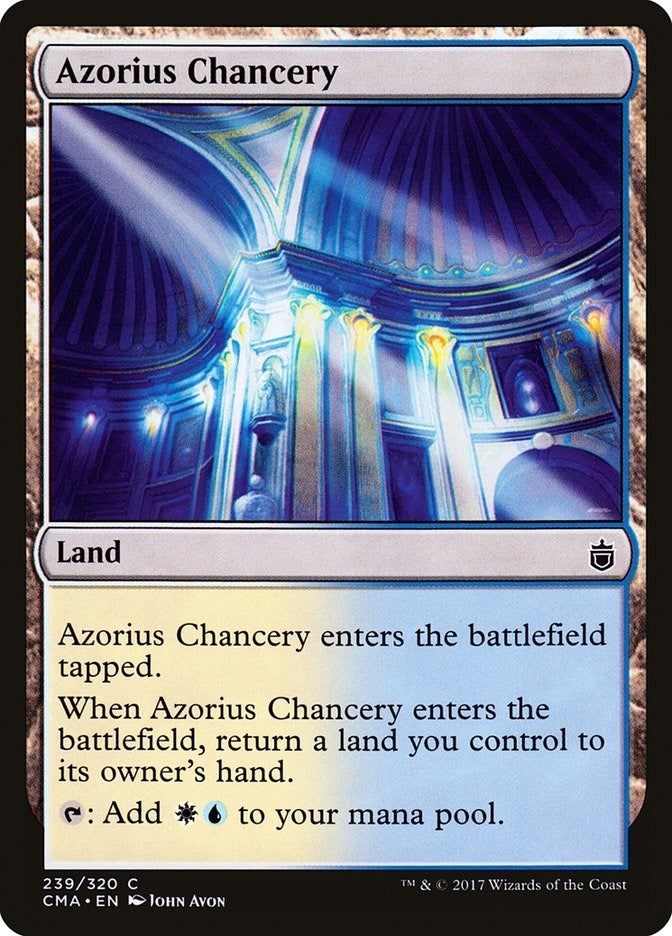 Image for Azorius Chancery (239) [Commander Anthology] - Magic: The Gathering