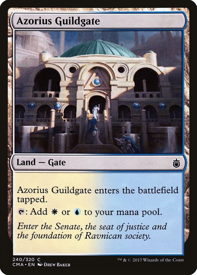 Image for Azorius Guildgate (240) [Commander Anthology] - Magic: The Gathering