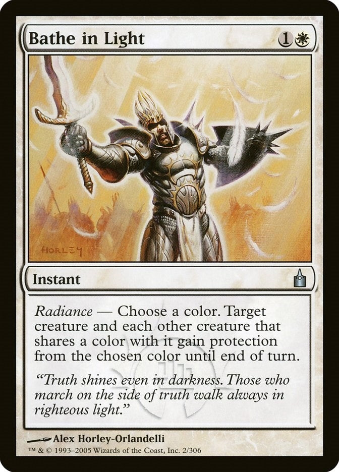 Image for Bathe in Light (2) [Ravnica: City of Guilds] - Magic: The Gathering