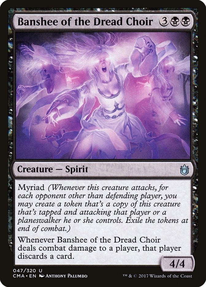 Image for Banshee of the Dread Choir (47) [Commander Anthology] - Magic: The Gathering