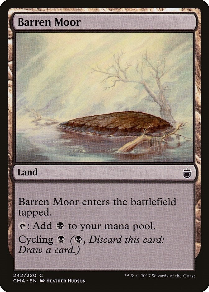 Image for Barren Moor (242) [Commander Anthology] - Magic: The Gathering