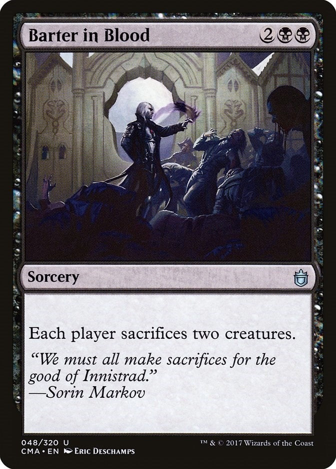 Image for Barter in Blood (48) [Commander Anthology] - Magic: The Gathering