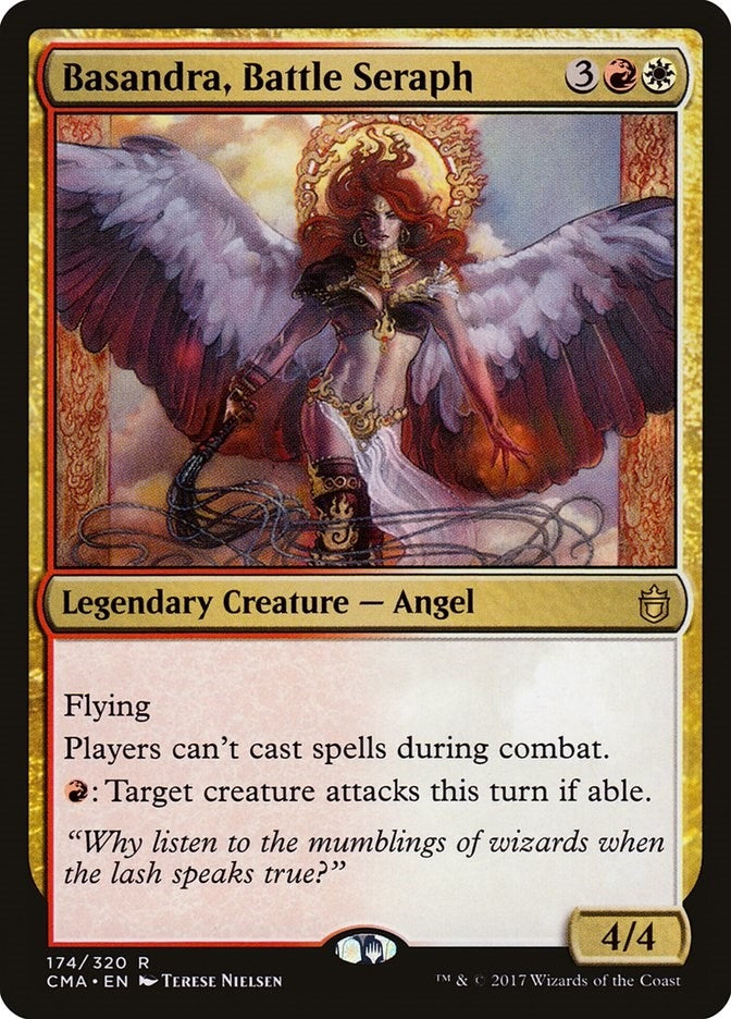 Image for Basandra, Battle Seraph (174) [Commander Anthology] - Magic: The Gathering