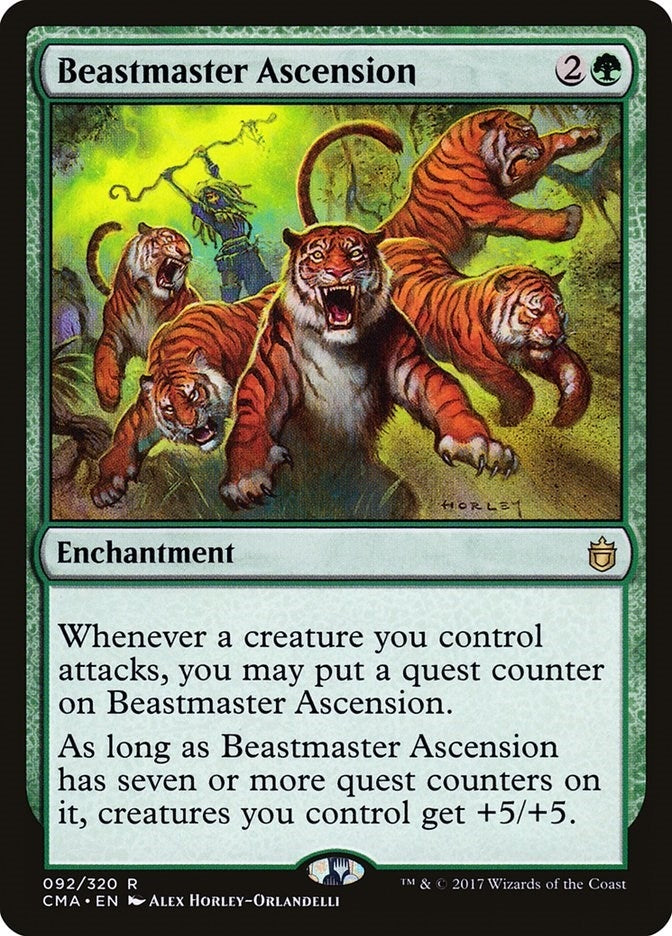 Image for Beastmaster Ascension (92) [Commander Anthology] - Magic: The Gathering