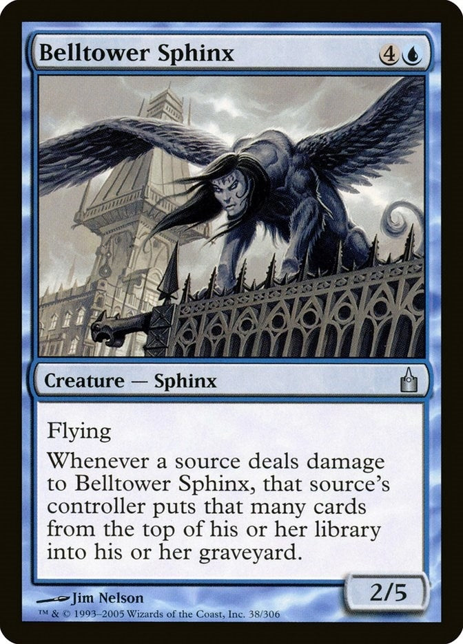 Image for Belltower Sphinx (38) [Ravnica: City of Guilds] - Magic: The Gathering
