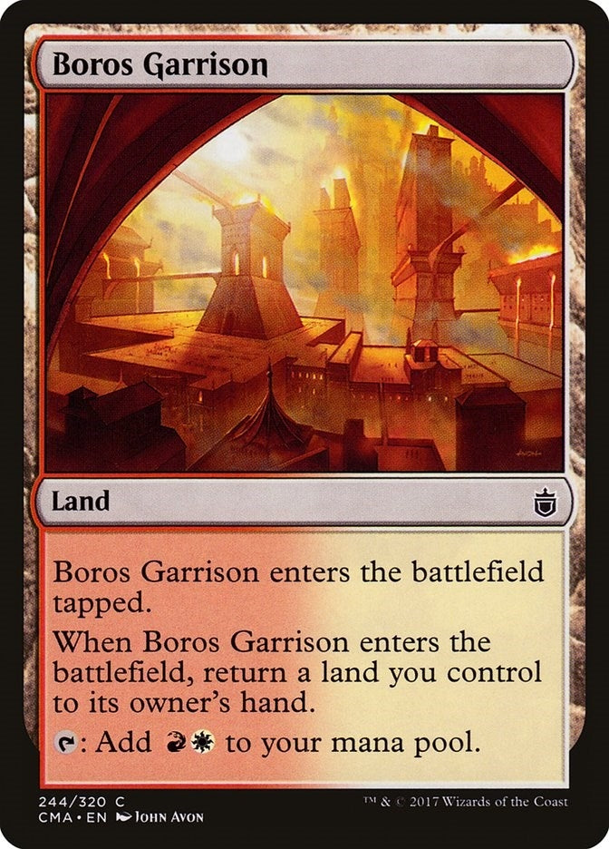Image for Boros Garrison (244) [Commander Anthology] - Magic: The Gathering