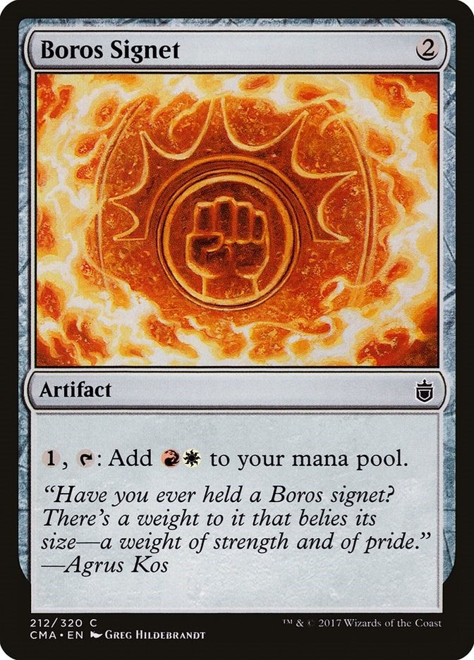 Image for Boros Signet (212) [Commander Anthology] - Magic: The Gathering