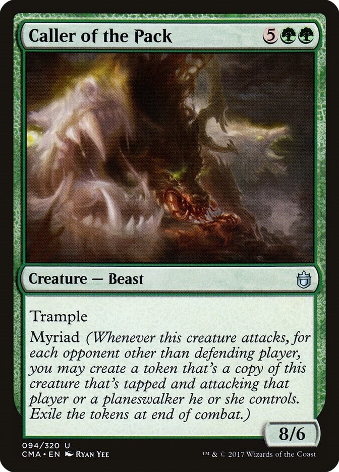 Image for Caller of the Pack (94) [Commander Anthology] - Magic: The Gathering