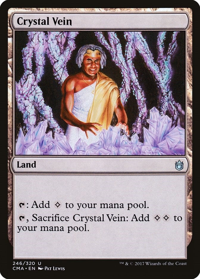 Image for Crystal Vein (246) [Commander Anthology] - Magic: The Gathering