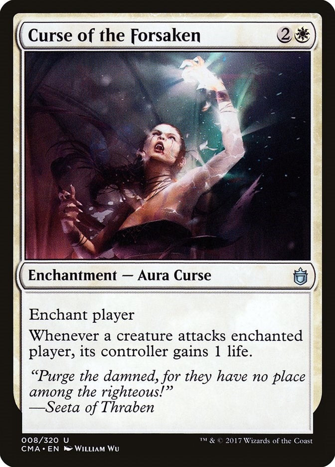 Image for Curse of the Forsaken (8) [Commander Anthology] - Magic: The Gathering