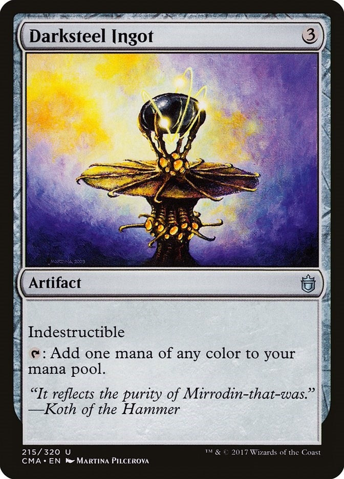 Image for Darksteel Ingot (215) [Commander Anthology] - Magic: The Gathering