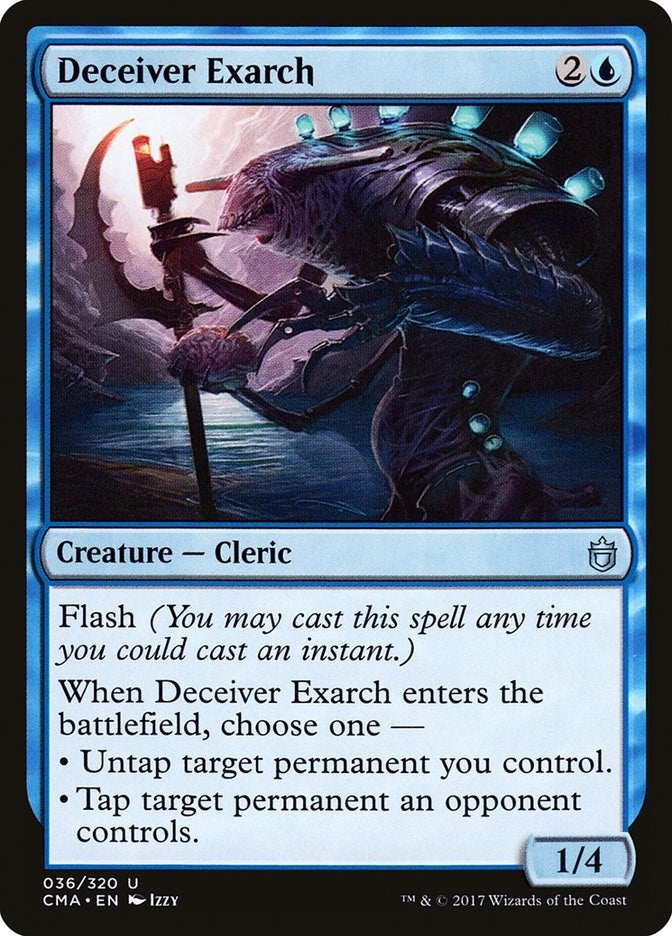 Image for Deceiver Exarch (36) [Commander Anthology] - Magic: The Gathering