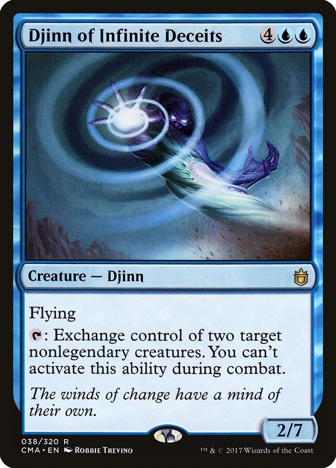 Image for Djinn of Infinite Deceits (38) [Commander Anthology] - Magic: The Gathering