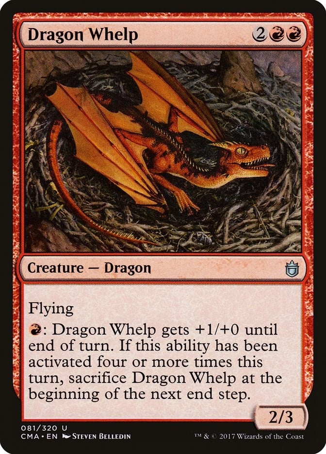 Image for Dragon Whelp (81) [Commander Anthology] - Magic: The Gathering