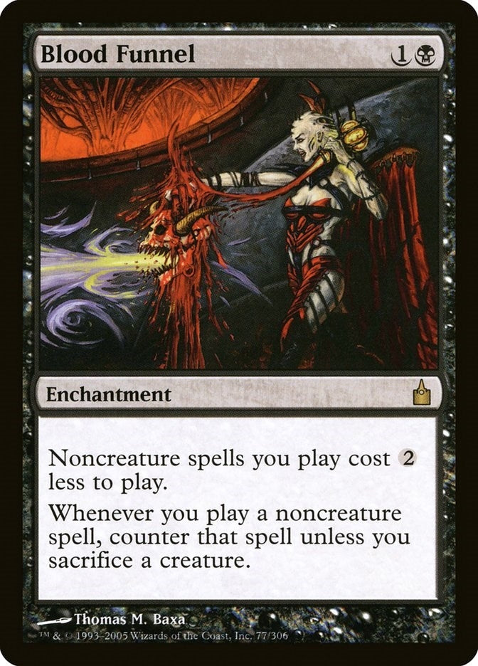 Image for Blood Funnel (77) [Ravnica: City of Guilds] - Magic: The Gathering