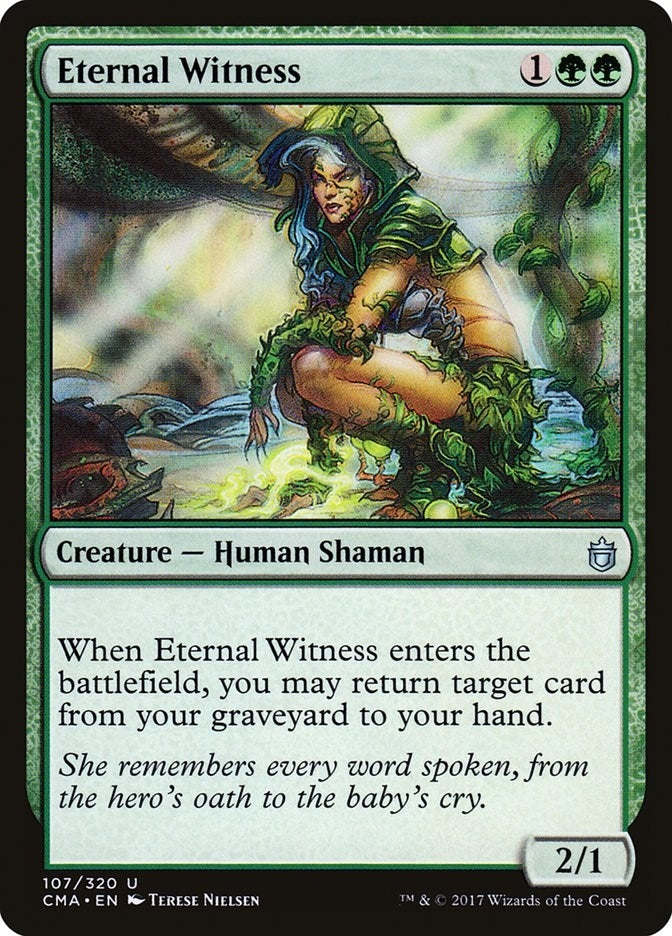 Image for Eternal Witness (107) [Commander Anthology] - Magic: The Gathering