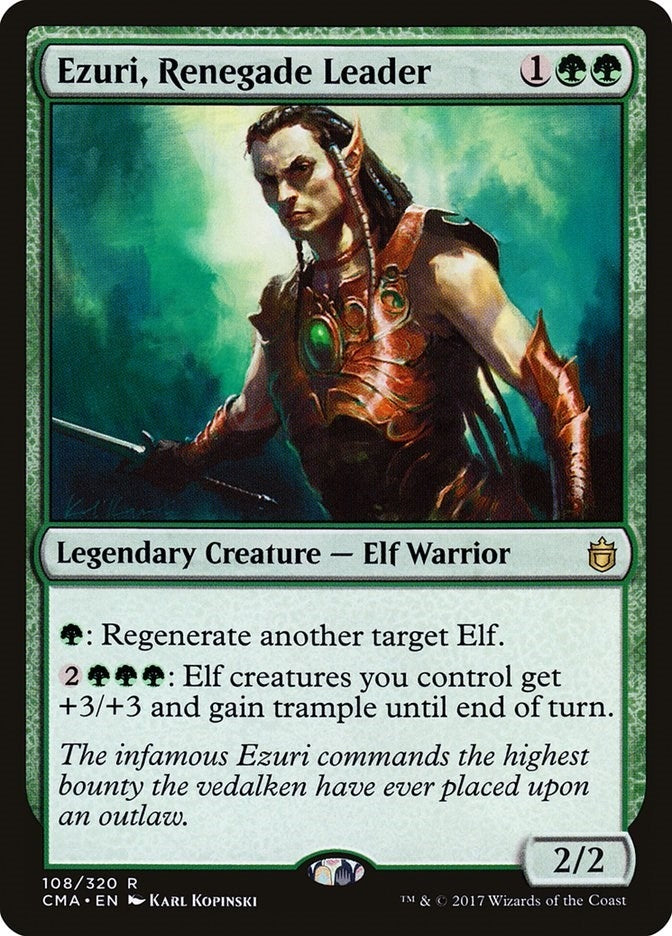 Image for Ezuri, Renegade Leader (108) [Commander Anthology] - Magic: The Gathering