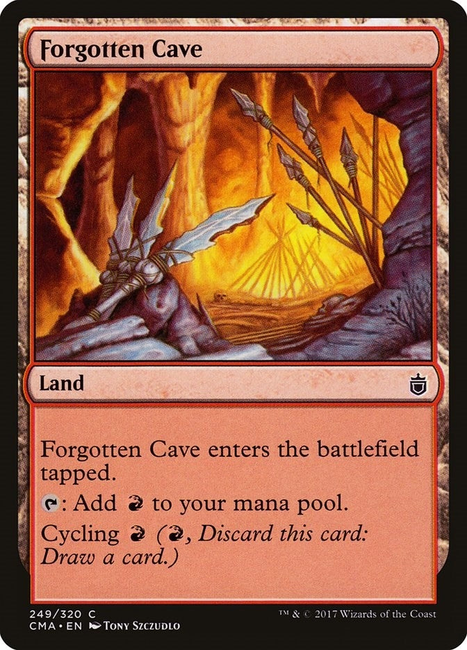 Image for Forgotten Cave (249) [Commander Anthology] - Magic: The Gathering