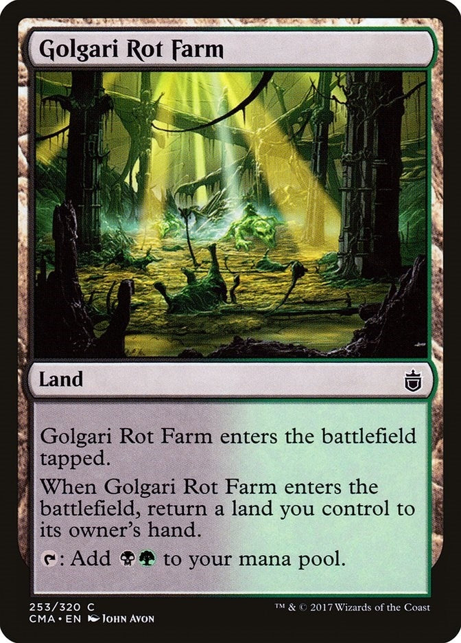 Image for Golgari Rot Farm (253) [Commander Anthology] - Magic: The Gathering
