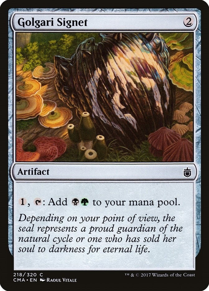 Image for Golgari Signet (218) [Commander Anthology] - Magic: The Gathering